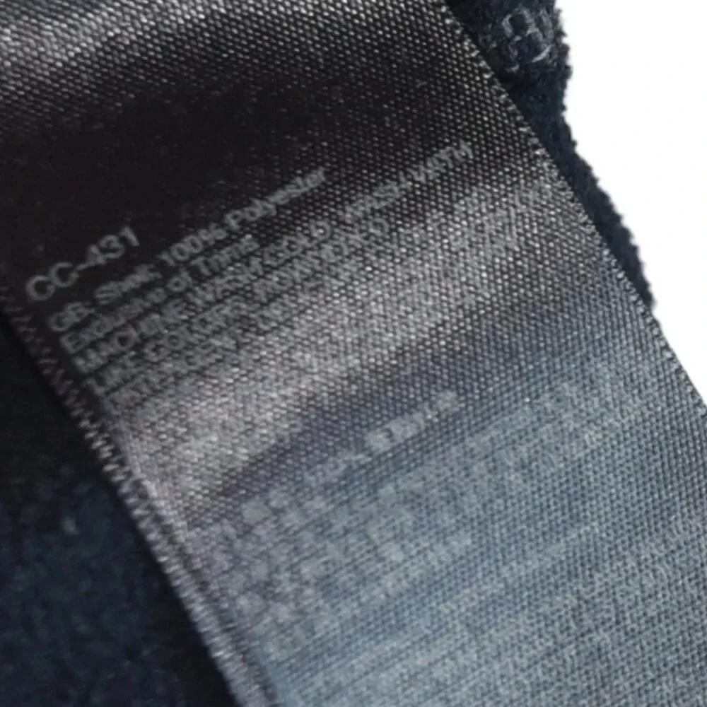 MARMOT || Kid's Fleece Quarter Zip Black Jacket Pullover Mock Neck Outdoors M - Picture 5 of 8